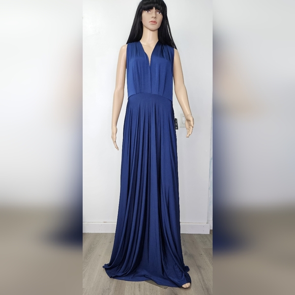 Lulu's Royal Blue Maxi Dress - Picture 2 of 11